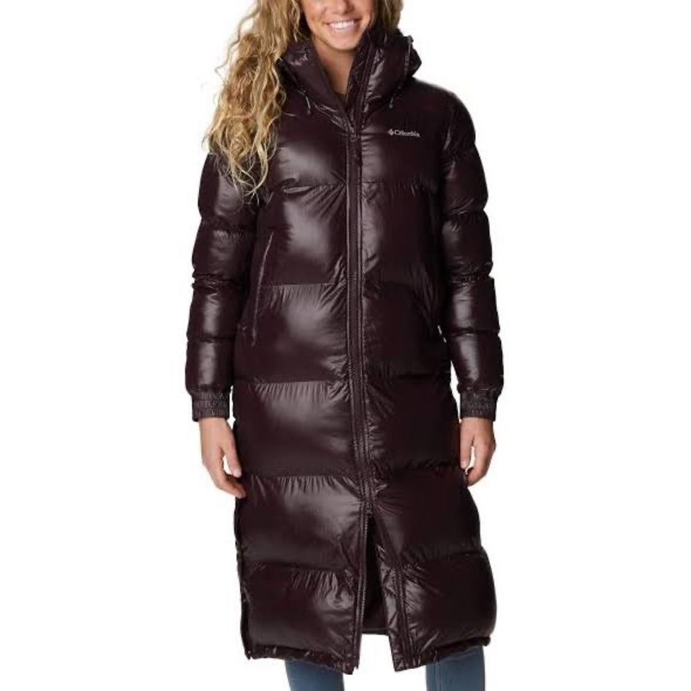 COLUMBIA WOMEN'S PIKE LAKE PONG HOODED PUFFER JACKET